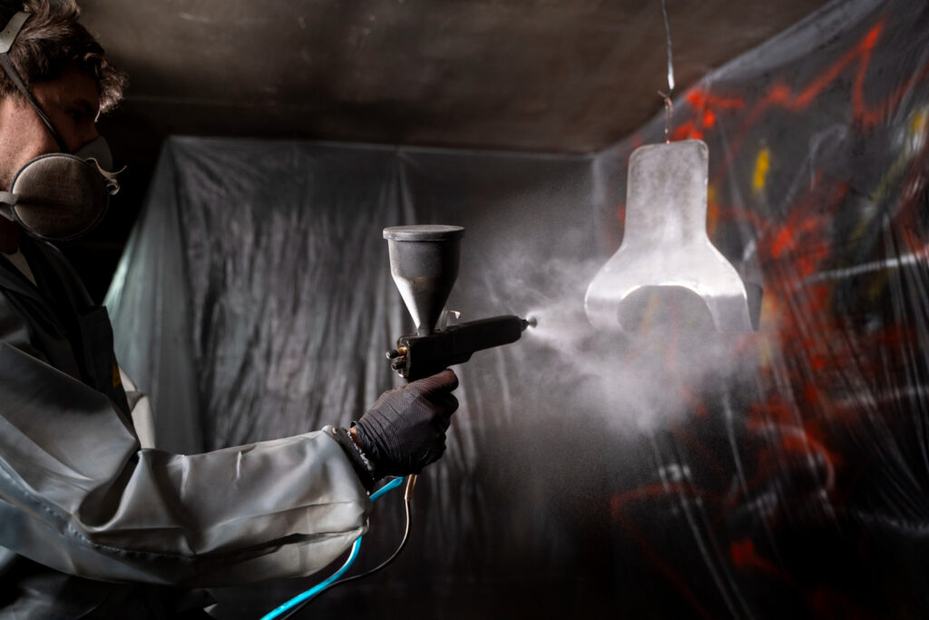 Steel paint