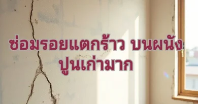 รอยแตกร้าวบ้าน