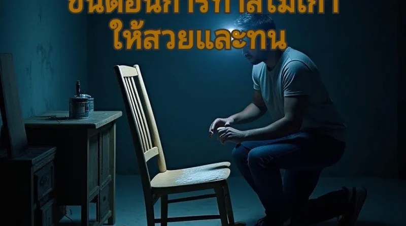 ทาสีไม้แบบไหนเก่า