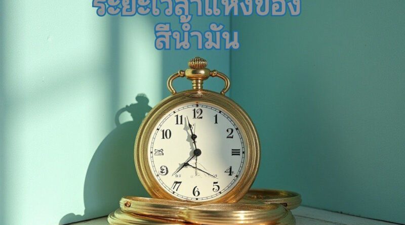 ระยะเวลาแห้งของสี