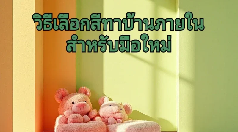 เลือกสีทาบ้านยังไงดี