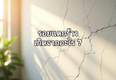 รอยแตกร้าวแต่ละประเภท