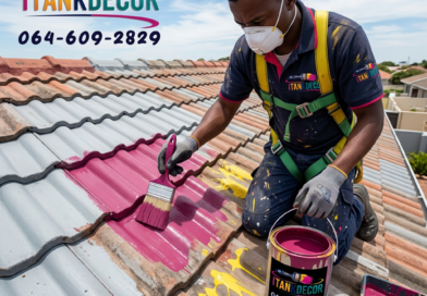 ทาสีหลังคาบ้านตัวเอง