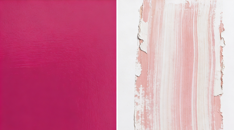 สีเกรดสูงและต่ำ