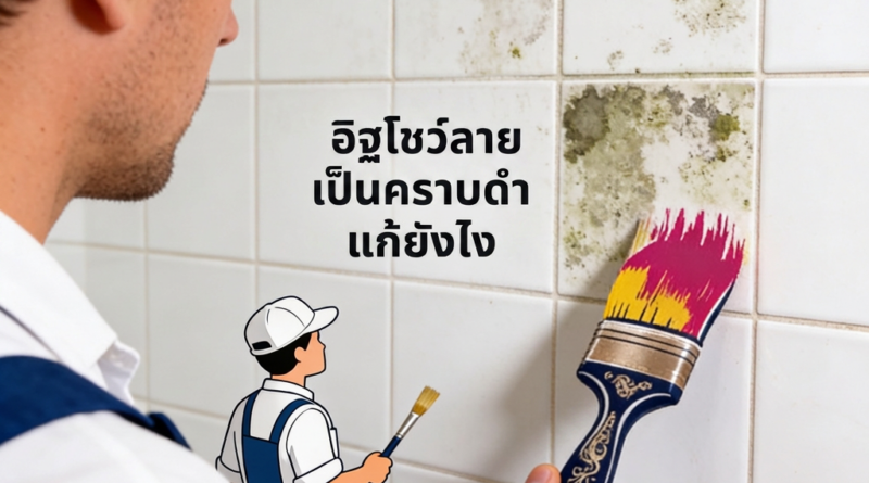 อิฐโชว์ลายแก้ยังไง