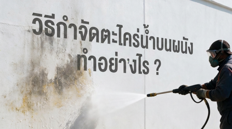กำจัดตะไคร่น้ำได้ยังไง