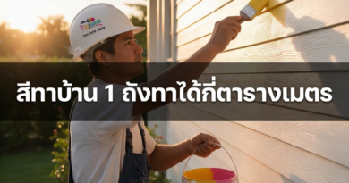 สี 1 ถังทาได้ไหมม