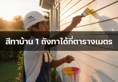 สี 1 ถังทาได้ไหมม