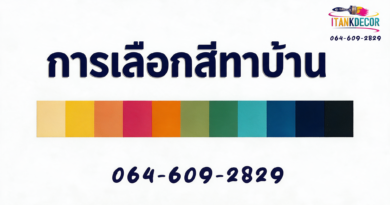 เทคนิคทาสีบ้าน ให้สวยติดทน เลือกสีทาบ้านยังไงได้